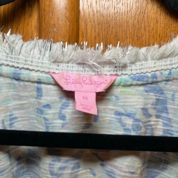 Lilly Pulitzer “Zandra” Dress – Medium – Blue/Green - Picture 8 of 9